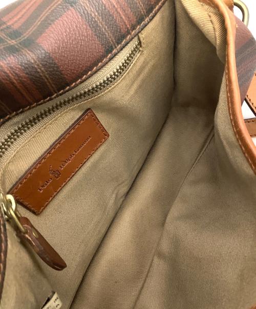 POLO RALPH LAUREN（ポロ・ラルフローレン）POLO RALPH LAUREN (ポロ・ラルフローレン) ショルダーバッグ ブラウンの古着・服飾アイテム