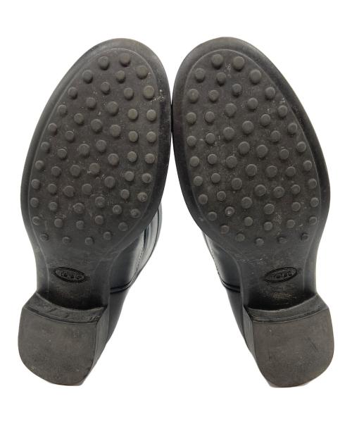 TOD'S（トッズ）TOD'S (トッズ) レザーブーツ ブラック サイズ:35 1/2の古着・服飾アイテム
