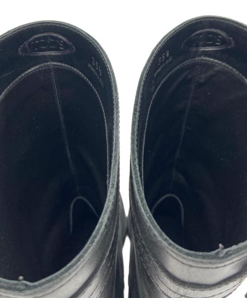 TOD'S（トッズ）TOD'S (トッズ) レザーブーツ ブラック サイズ:35 1/2の古着・服飾アイテム