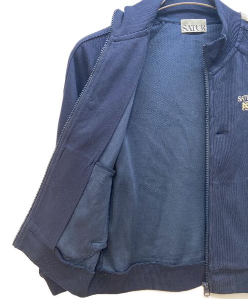 SATUR（セター）SATUR (セター) トラックジャケット ネイビー サイズ:150の古着・服飾アイテム