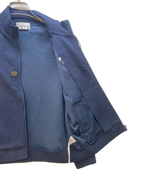 SATUR（セター）SATUR (セター) トラックジャケット ネイビー サイズ:150の古着・服飾アイテム