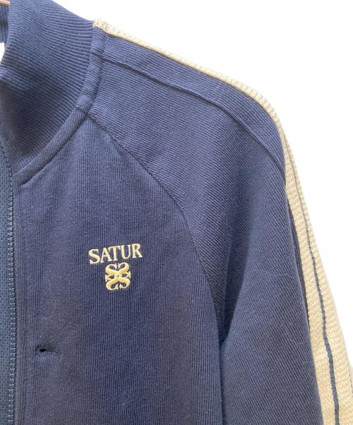 SATUR（セター）SATUR (セター) トラックジャケット ネイビー サイズ:150の古着・服飾アイテム