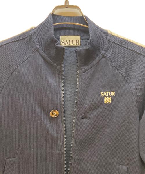 SATUR（セター）SATUR (セター) トラックジャケット ネイビー サイズ:150の古着・服飾アイテム