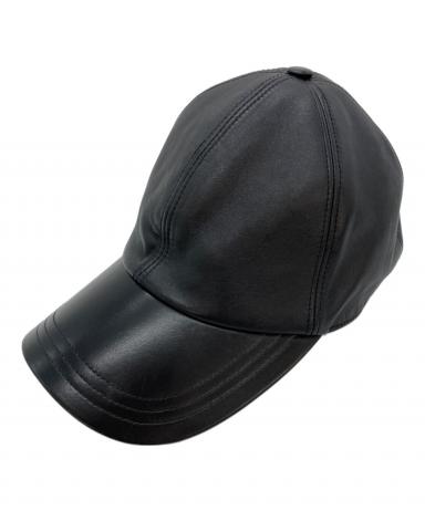 中古・古着通販】PRADA (プラダ) キャップ ブラック サイズ:L