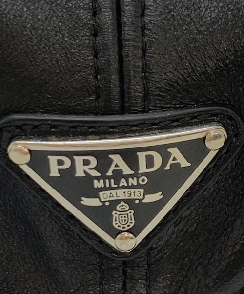 PRADA（プラダ）PRADA (プラダ) キャップ ブラック サイズ:Lの古着・服飾アイテム