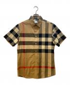 BURBERRY LONDONバーバリーロンドン）の古着「ノヴァチェックシャツ」｜ベージュ