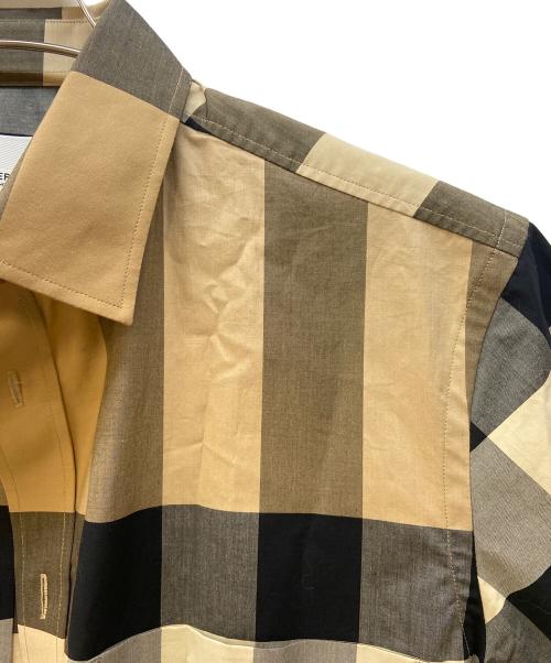BURBERRY LONDON（バーバリーロンドン）BURBERRY LONDON (バーバリーロンドン) ノヴァチェックシャツ ベージュ サイズ:Mの古着・服飾アイテム