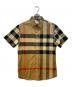 BURBERRY LONDON（バーバリーロンドン）の古着「ノヴァチェックシャツ」｜ベージュ