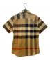 BURBERRY LONDON (バーバリーロンドン) ノヴァチェックシャツ ベージュ サイズ:M：30000円