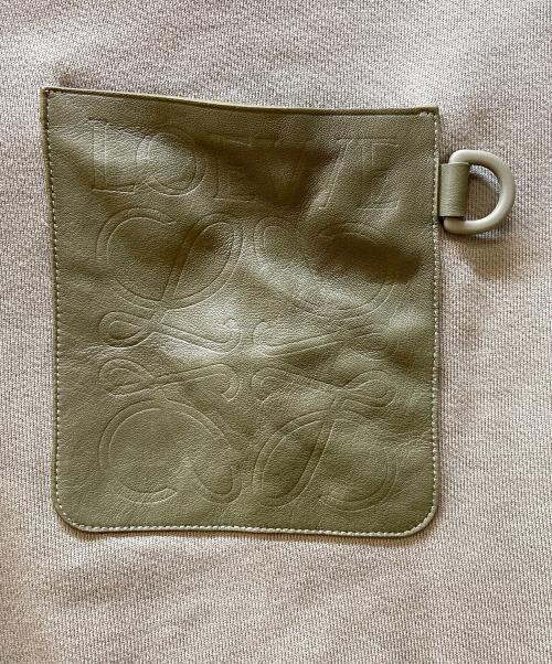 LOEWE（ロエベ）LOEWE (ロエベ) LOEWE/アナグラムパッチパーカー カーキ サイズ:XLの古着・服飾アイテム