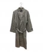 Burberry'sバーバリー）の古着「コート」｜ホワイト×ブラック