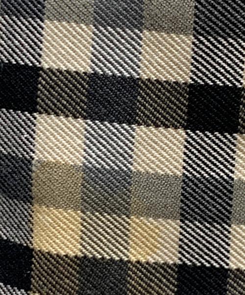 Burberry's（バーバリー）Burberry's (バーバリー) コート ホワイト×ブラック サイズ:Lの古着・服飾アイテム