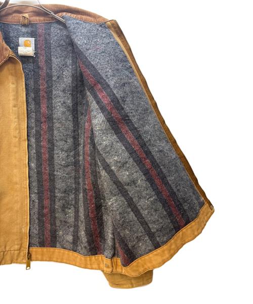 CarHartt（カーハート）CarHartt (カーハート) デトロイトジャケット/80-90s/ユニオンチケット/企業ロゴ ブラウン サイズ:54の古着・服飾アイテム