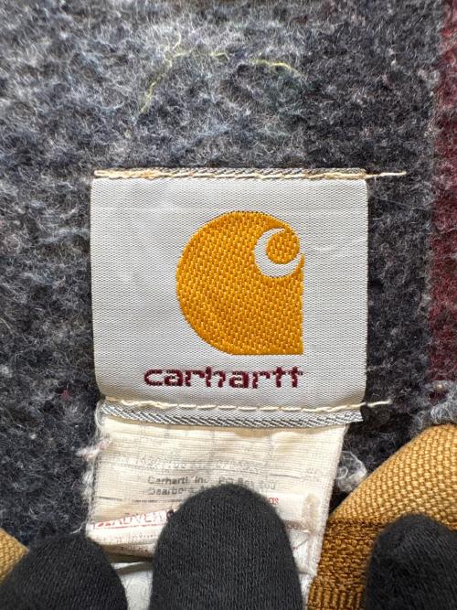 CarHartt（カーハート）CarHartt (カーハート) デトロイトジャケット/80-90s/ユニオンチケット/企業ロゴ ブラウン サイズ:54の古着・服飾アイテム