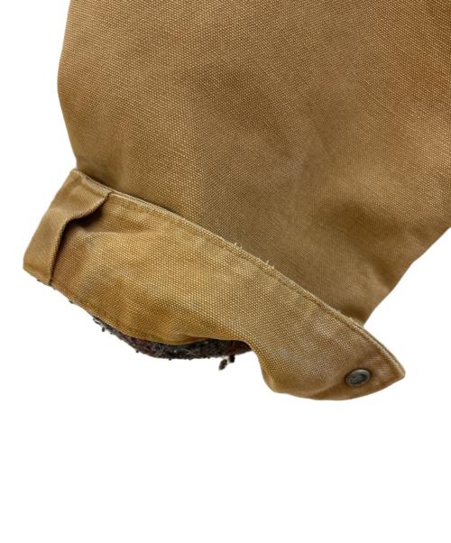 CarHartt（カーハート）CarHartt (カーハート) デトロイトジャケット/80-90s/ユニオンチケット/企業ロゴ ブラウン サイズ:54の古着・服飾アイテム