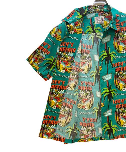 Hysteric Glamour（ヒステリックグラマー）Hysteric Glamour (ヒステリックグラマー) アロハシャツ グリーン サイズ:Mの古着・服飾アイテム