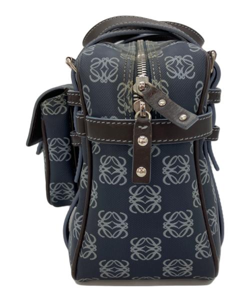 LOEWE（ロエベ）LOEWE (ロエベ) ハンドバッグ/リピートアナグラム ネイビーの古着・服飾アイテム