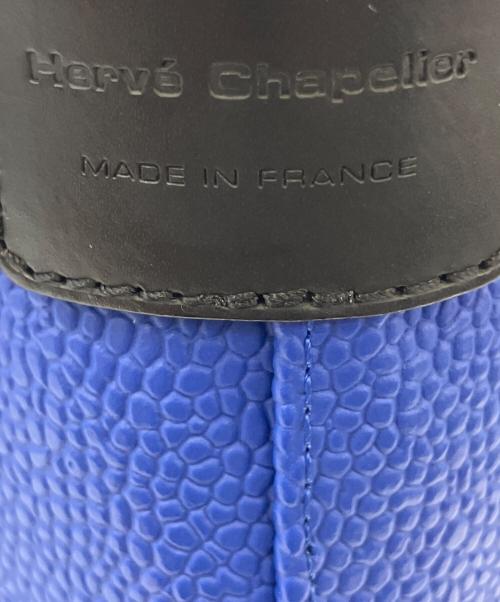 Herve Chapelier（エルベシャプリエ）Herve Chapelier (エルベシャプリエ) ユーデットキャンバススクエアトート ウトラメール ×アンディゴの古着・服飾アイテム