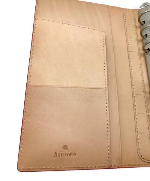 ASHFORD（アシュフォード）ASHFORD (アシュフォード) 手帳カバー レッドの古着・服飾アイテム
