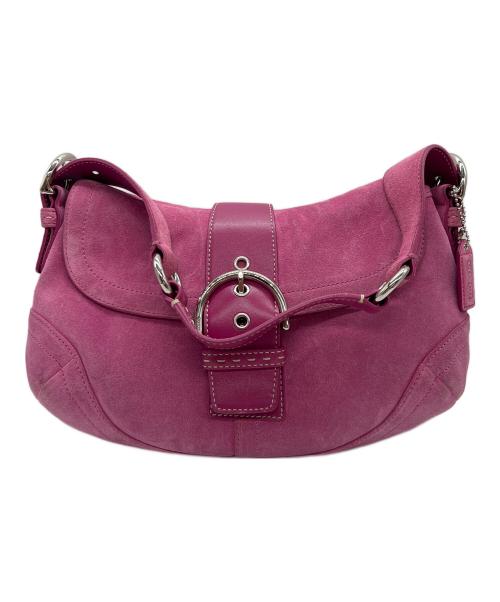 COACH（コーチ）COACH (コーチ) Soho ショルダーバッグ ショッキングピンクの古着・服飾アイテム