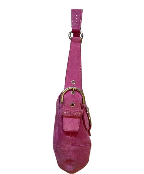 COACH（コーチ）COACH (コーチ) Soho ショルダーバッグ ショッキングピンクの古着・服飾アイテム