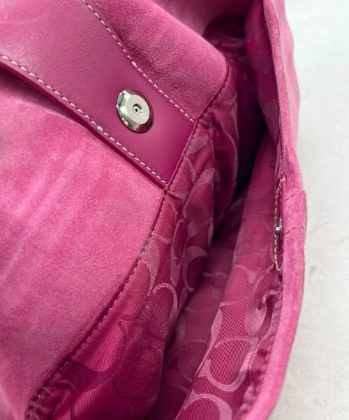 COACH（コーチ）COACH (コーチ) Soho ショルダーバッグ ショッキングピンクの古着・服飾アイテム