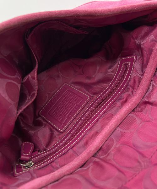 COACH（コーチ）COACH (コーチ) Soho ショルダーバッグ ショッキングピンクの古着・服飾アイテム