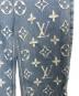 中古・古着 LOUIS VUITTON (ルイ ヴィトン) モノグラムスケートデニムパンツ インディゴ サイズ:28：200000円