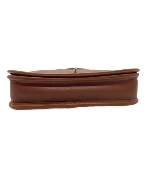 COACH（コーチ）COACH (コーチ) レザーショルダーバッグ/OLD COACH ブラウンの古着・服飾アイテム
