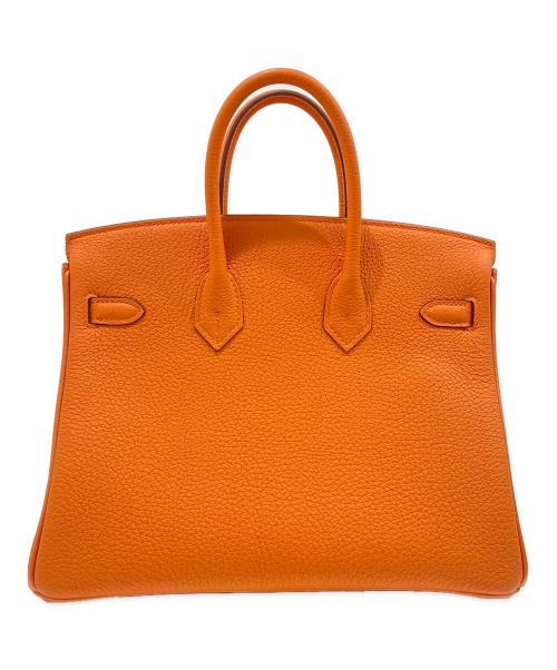 HERMES（エルメス）HERMES (エルメス) Birkin 25/バーキン25/トゴ/シルバー金具/オレンジ系/K刻印:2025年製 オレンジ サイズ:25の古着・服飾アイテム