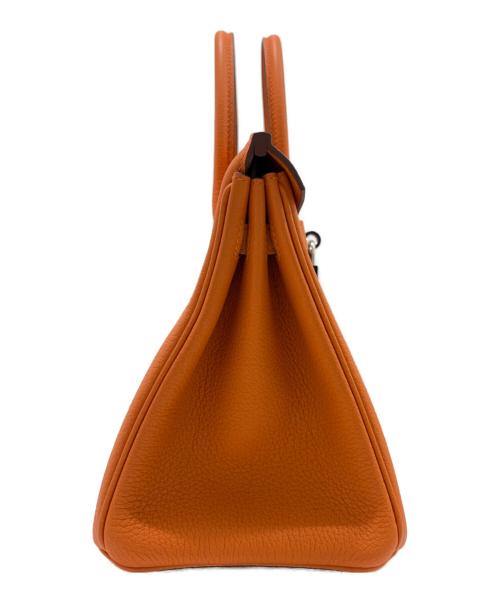 HERMES（エルメス）HERMES (エルメス) Birkin 25/バーキン25/トゴ/シルバー金具/オレンジ系/K刻印:2025年製 オレンジ サイズ:25の古着・服飾アイテム