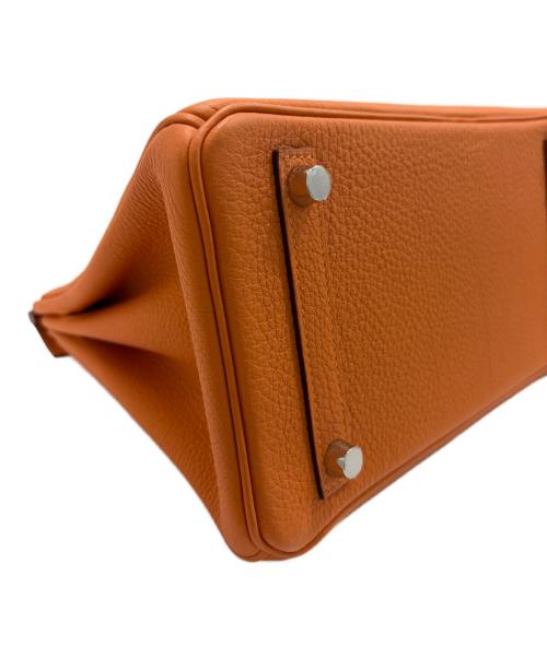 HERMES（エルメス）HERMES (エルメス) Birkin 25/バーキン25/トゴ/シルバー金具/オレンジ系/K刻印:2025年製 オレンジ サイズ:25の古着・服飾アイテム