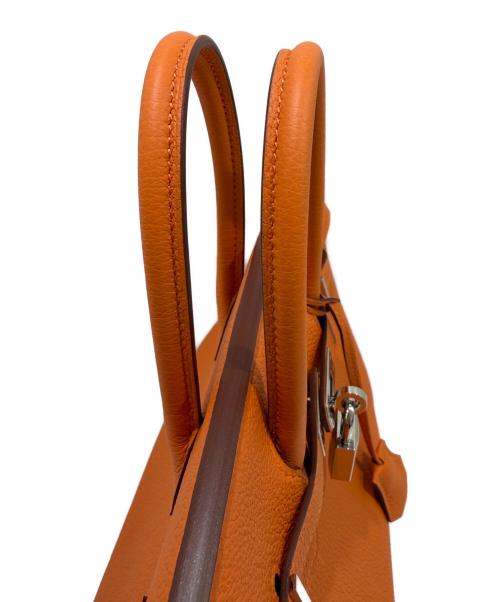 HERMES（エルメス）HERMES (エルメス) Birkin 25/バーキン25/トゴ/シルバー金具/オレンジ系/K刻印:2025年製 オレンジ サイズ:25の古着・服飾アイテム