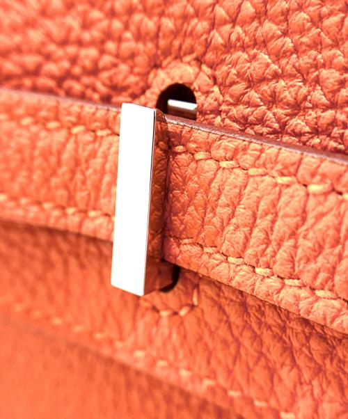 HERMES（エルメス）HERMES (エルメス) Birkin 25/バーキン25/シルバー金具/K刻印 オレンジ サイズ:25の古着・服飾アイテム
