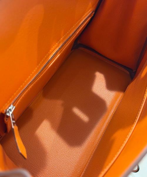 HERMES（エルメス）HERMES (エルメス) Birkin 25/バーキン25/トゴ/シルバー金具/オレンジ系/K刻印:2025年製 オレンジ サイズ:25の古着・服飾アイテム