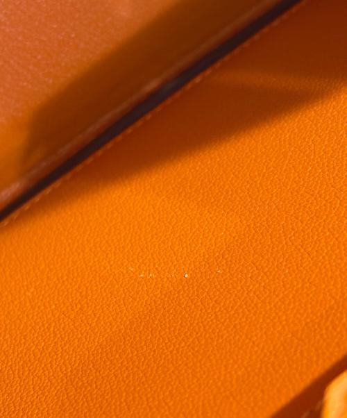 HERMES（エルメス）HERMES (エルメス) Birkin 25/バーキン25/トゴ/シルバー金具/オレンジ系/K刻印:2025年製 オレンジ サイズ:25の古着・服飾アイテム
