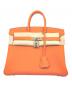HERMES (エルメス) Birkin 25/バーキン25/シルバー金具/K刻印 オレンジ サイズ:25：3500000円
