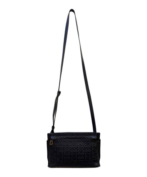LOEWE（ロエベ）LOEWE (ロエベ) ショルダーバッグ/リピートアナグラム ネイビーの古着・服飾アイテム