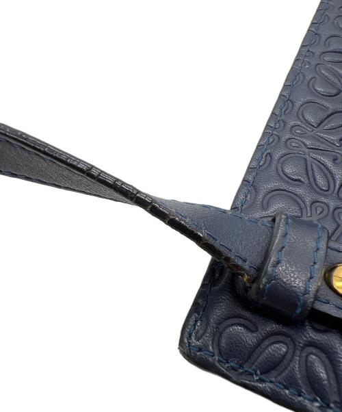 LOEWE（ロエベ）LOEWE (ロエベ) ショルダーバッグ/リピートアナグラム ネイビーの古着・服飾アイテム