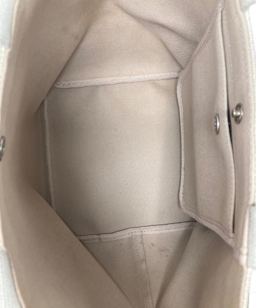 Herve Chapelier（エルベシャプリエ）Herve Chapelier (エルベシャプリエ) 舟形トートバッグ モカ×グレージュの古着・服飾アイテム