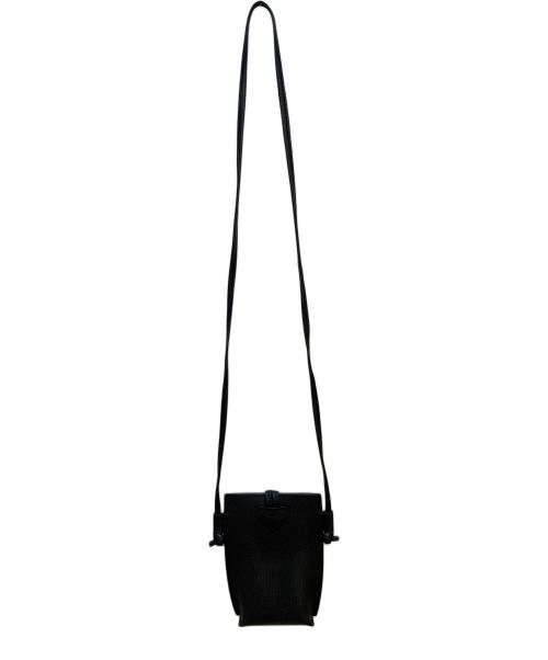 LONGCHAMP（ロンシャン）LONGCHAMP (ロンシャン) ミニショルダーバッグ ブラックの古着・服飾アイテム