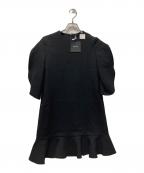 YOKO CHANヨーコチャン）の古着「バルーンドレスワンピース」｜ブラック