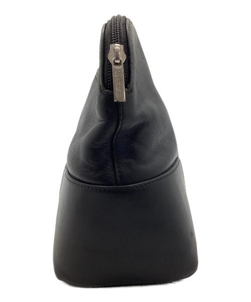 LOEWE（ロエベ）LOEWE (ロエベ) アナグラムクラッチバッグ ブラックの古着・服飾アイテム