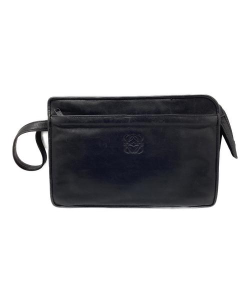 LOEWE（ロエベ）LOEWE (ロエベ) セカンドバッグ ブラックの古着・服飾アイテム