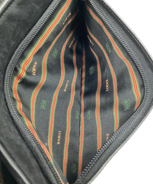LOEWE（ロエベ）LOEWE (ロエベ) セカンドバッグ ブラックの古着・服飾アイテム