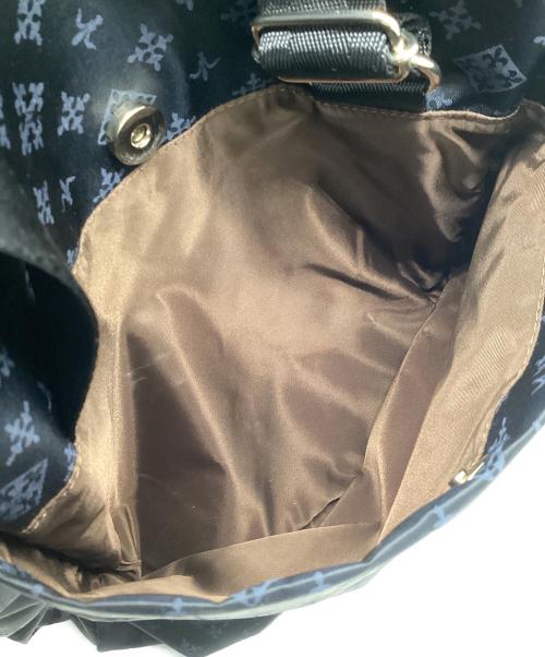 russet（ラシット）russet (ラシット) リュック ネイビーの古着・服飾アイテム