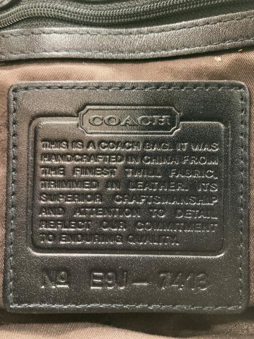 COACH（コーチ）COACH (コーチ) ワンショルダーバッグ ブラックの古着・服飾アイテム