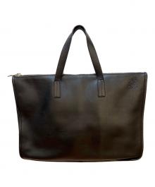 LOEWE（ロエベ）の古着「ビジネスバッグ/ニュートレビ」｜ブラック
