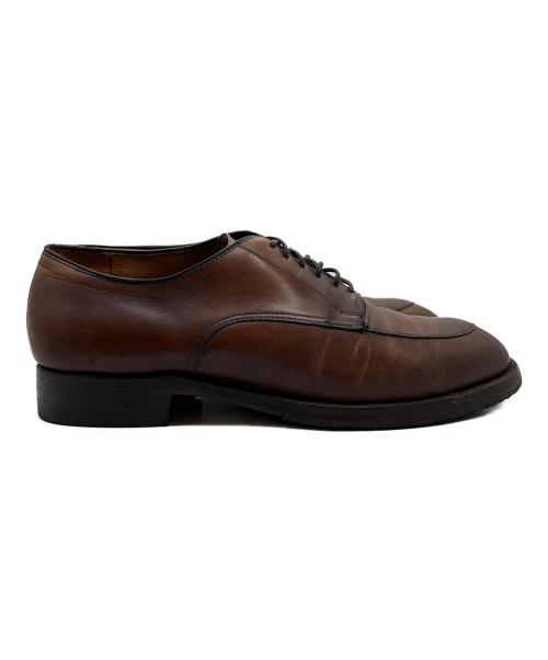Alden（オールデン）Alden (オールデン) Vチップシューズ ブラウン サイズ:7 1/2の古着・服飾アイテム