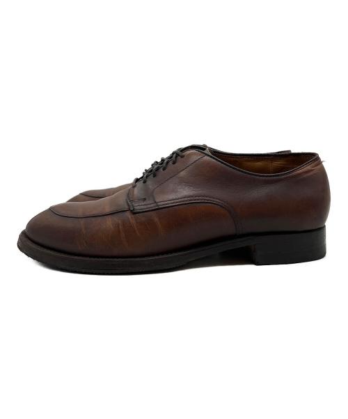 Alden（オールデン）Alden (オールデン) Vチップシューズ ブラウン サイズ:7 1/2の古着・服飾アイテム